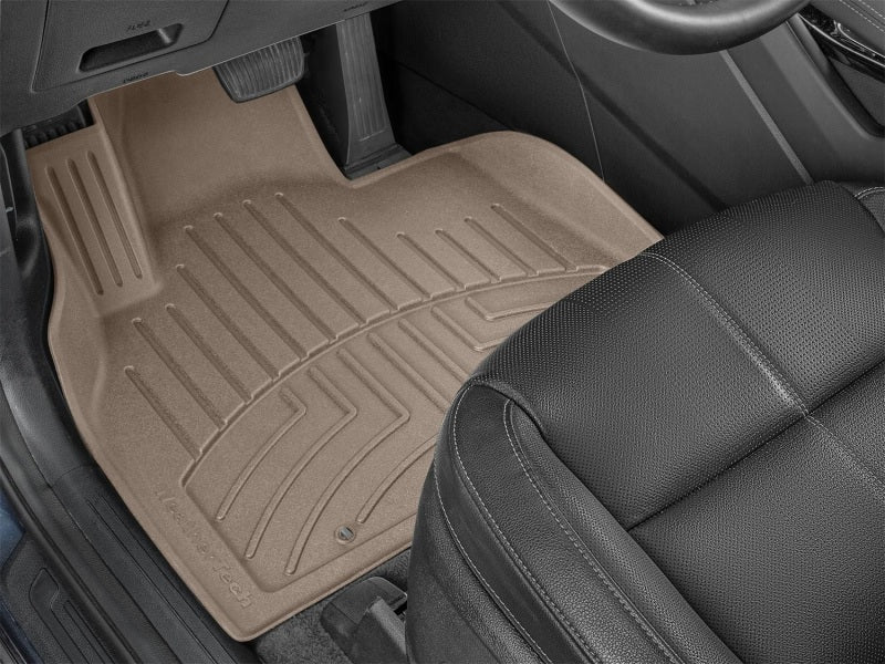 WeatherTech Part 4515321IM Front FloorLiner HP for Kia Telluride (2020-2022) in Tan