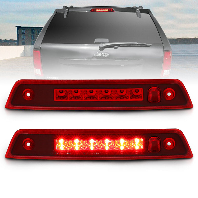 ANZO 05-10 Jeep Grand Cherokee LED 3rd Brake Light - Red-SR1 Performance