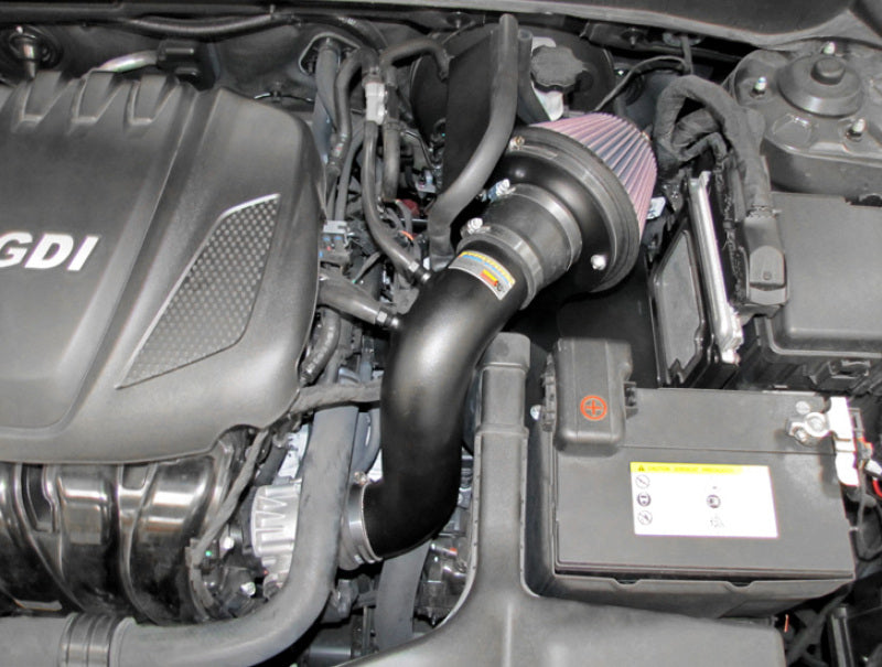K&N 11-14 Hyundai Sonata 2.4L L4/13-15 Kia Optima 2.4L L4 Typhoon Short Ram Intake-SR1 Performance
