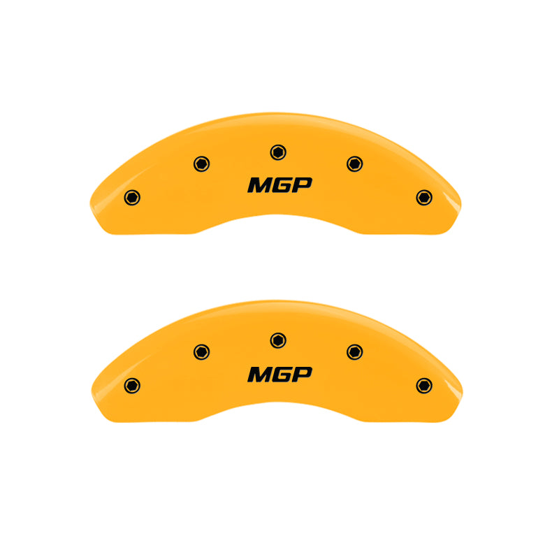 MGP 4-Piece Caliper Covers for 2006 Mini Cooper * Yellow Finish with Black Engraving