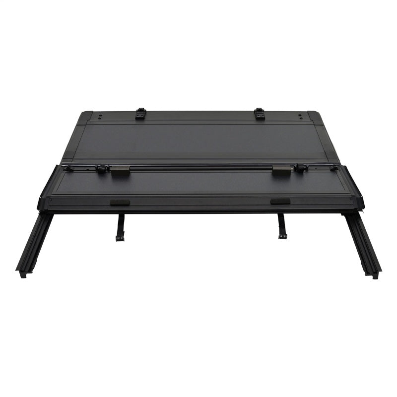 Westin 19-22 RAM 1500 Crew Cab (Excl. RamBox) 5ft. 7in. Bed Hard Tri-Fold Tonneau Cover - Black