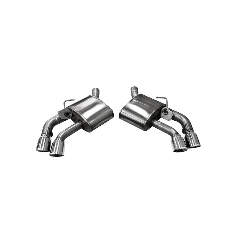 Corsa 16-24 Chevrolet Camaro SS/ZL1 6.2L V8 Polished Xtreme Axle-Back Exhaust (w/ Factory NPP Valve)-SR1 Performance