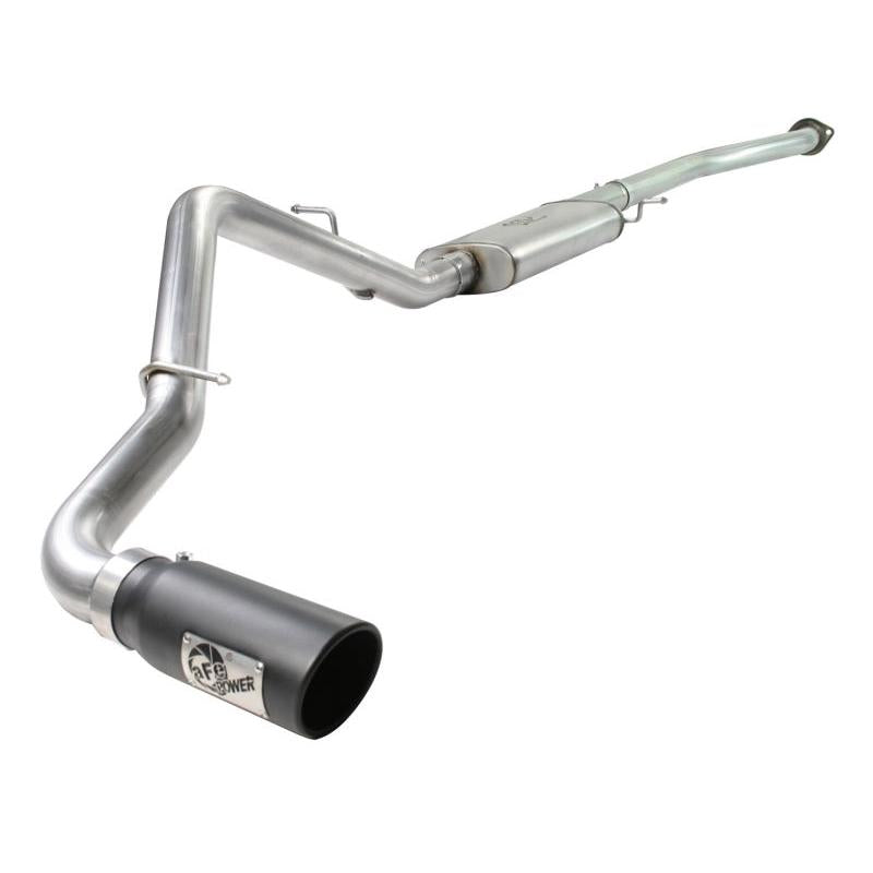 aFe MACHForce XP Exhaust SS-409 Cat-Back w/ 304SS Black Tip 04-07 GM Trucks 1500 V6/V8-SR1 Performance