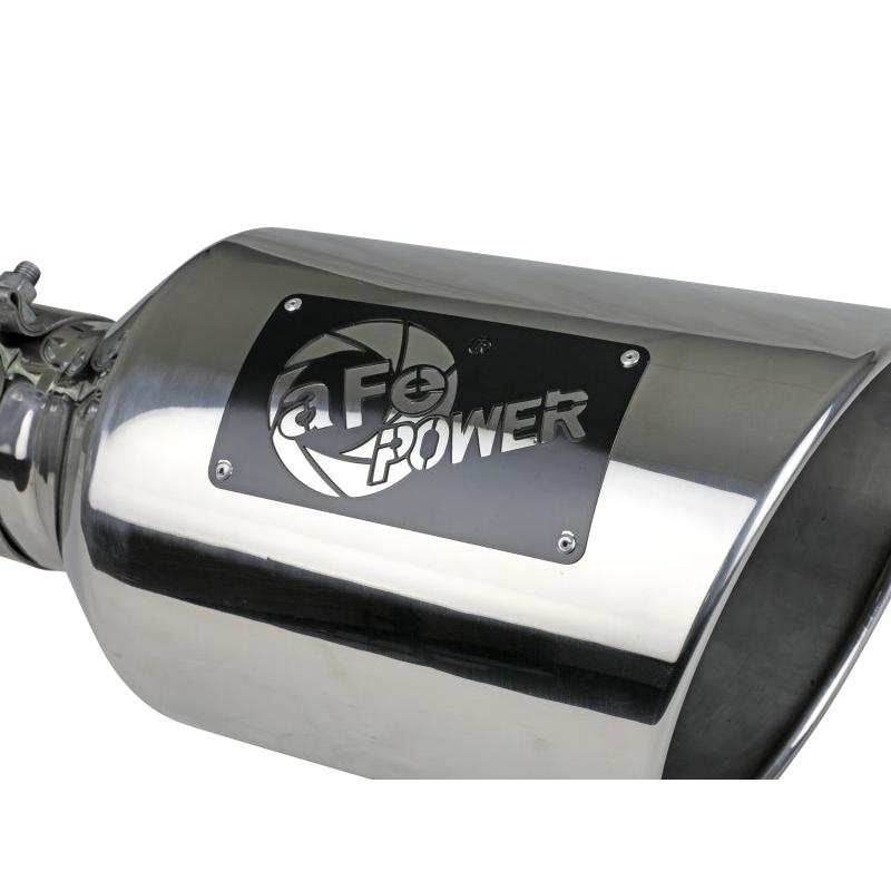 aFe Power MACH Force-Xp 304 Stainless Steel Clamp-on Exhaust Tip - Polished