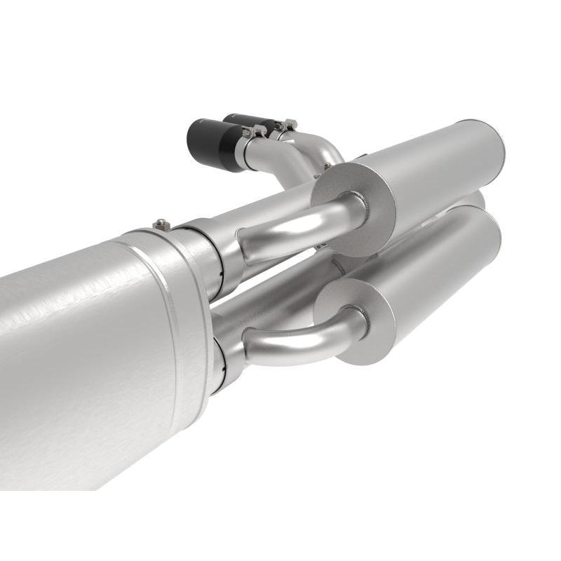 aFe Rebel Series 3in 409 SS Cat-Back Exhaust w/ Black Tips 17-20 Ford F-250/F350 V8 6.2L/7.3L-SR1 Performance