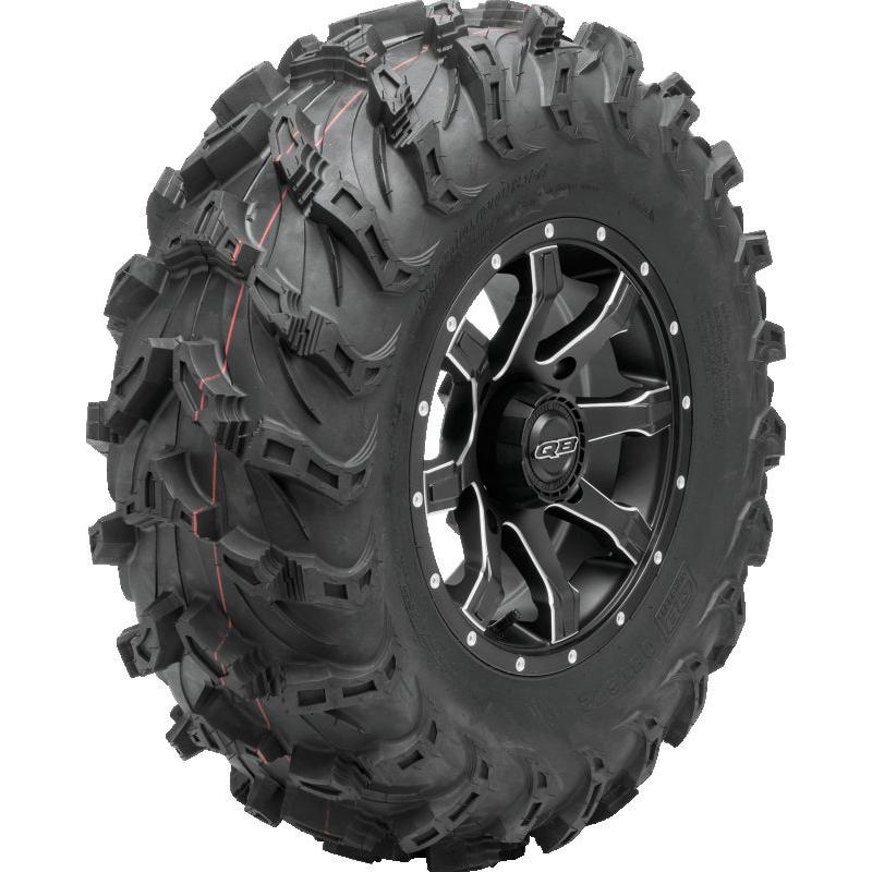 QuadBoss QBT672 Radial Mud Tire - 26x12R12 8Ply