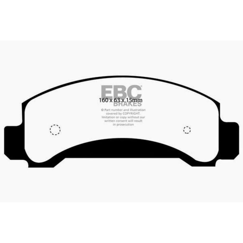 EBC Ultimax2 Front Brake Pads for Ford Explorer and Aerostar – Reliable OEM Replacement