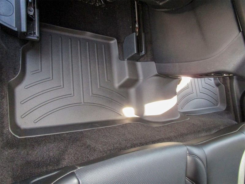 WeatherTech DigitalFit Rear FloorLiner for Lincoln MKC and MKT (2015-2016) – Black
