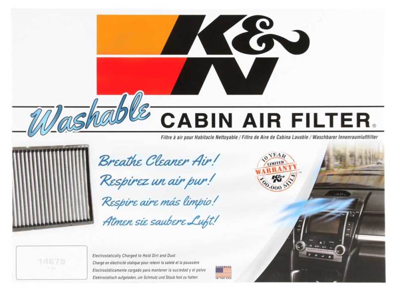 K&N Replacement Cabin Air Filter-SR1 Performance