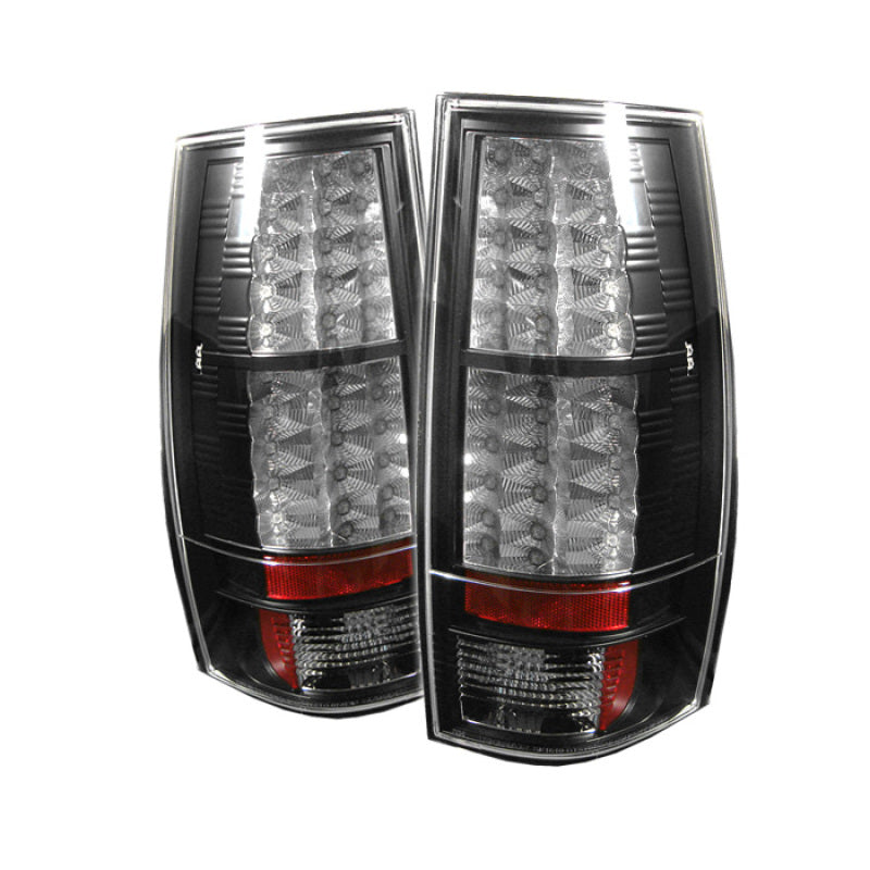 Spyder Chevy Suburban/GMC Yukon/Yukon Denali 07-14 LED Tail Lights Blk ALT-YD-CSUB07-LED-BK-SR1 Performance