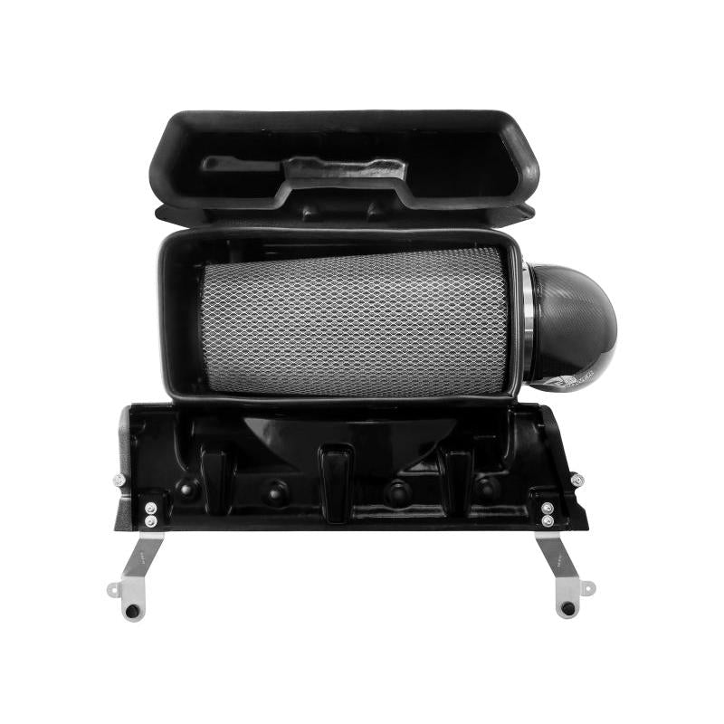 aFe 21-23 RAM 1500 TRX Track Series Carbon Fiber Cold Air Intake System w/ Pro DRY S-SR1 Performance