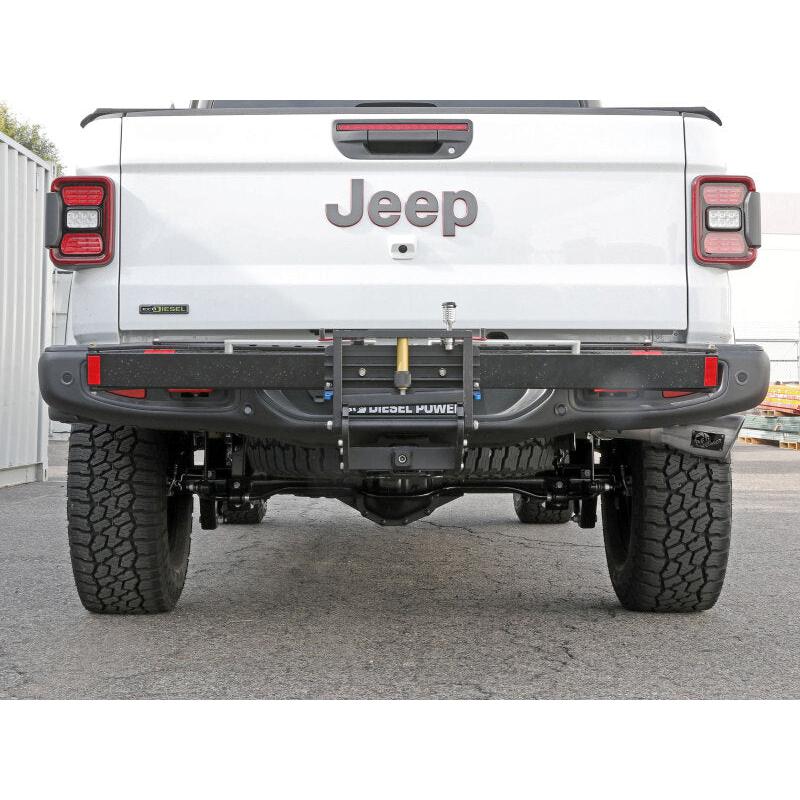 aFe 2021+ Jeep Gladiator V6-3.0L (td) Vulcan Series 3in 304 SS DPF-Back Exhaust System - Polishd Tip