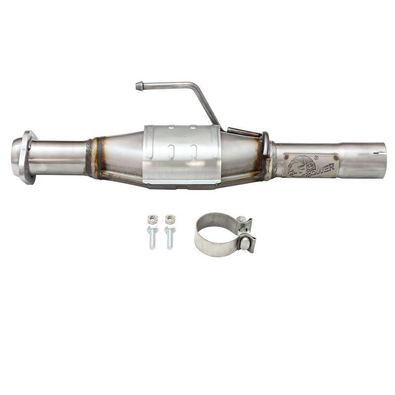 aFe Power Direct Fit Catalytic Converter Replacements Rear 04-06 Jeep Wrangler (TJ/LJ) I6-4.0L-SR1 Performance