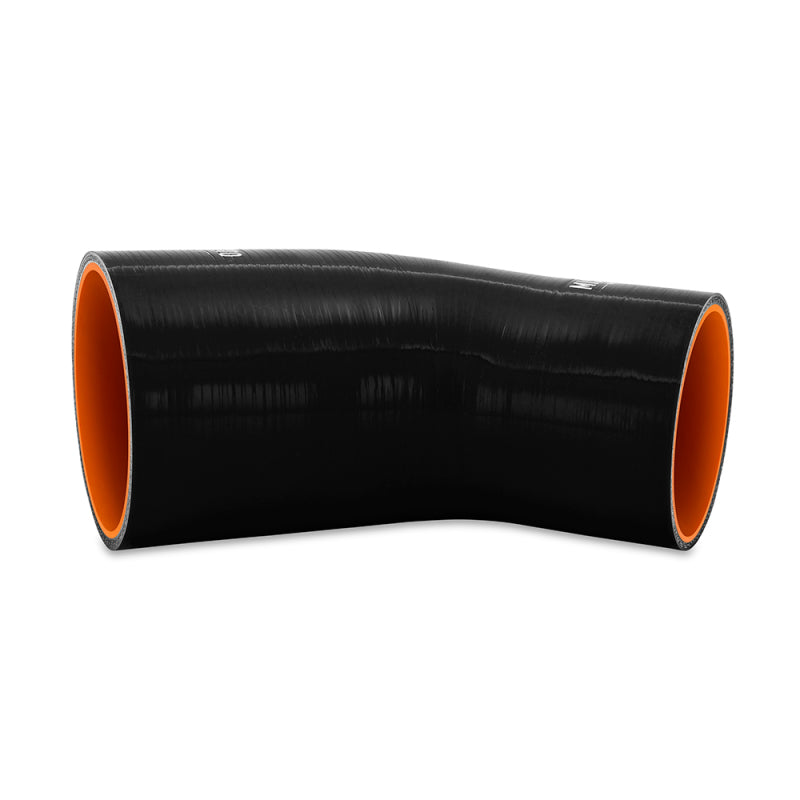 Mishimoto Silicone Reducer Coupler 45 Degree 3 Inch to 3.75 Inch - Black