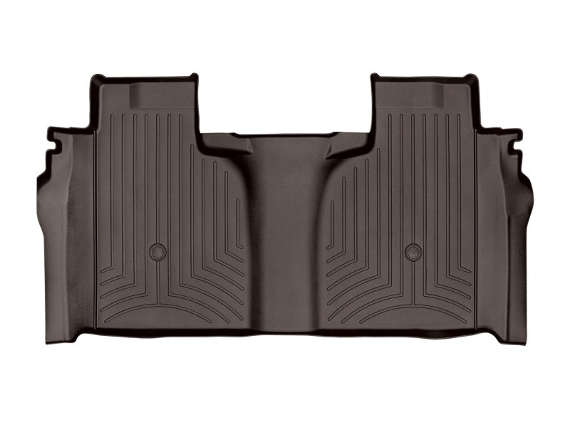 WeatherTech DigitalFit Rear FloorLiner for 2019 Chevrolet Silverado 1500 & GMC Sierra 1500 – Cocoa