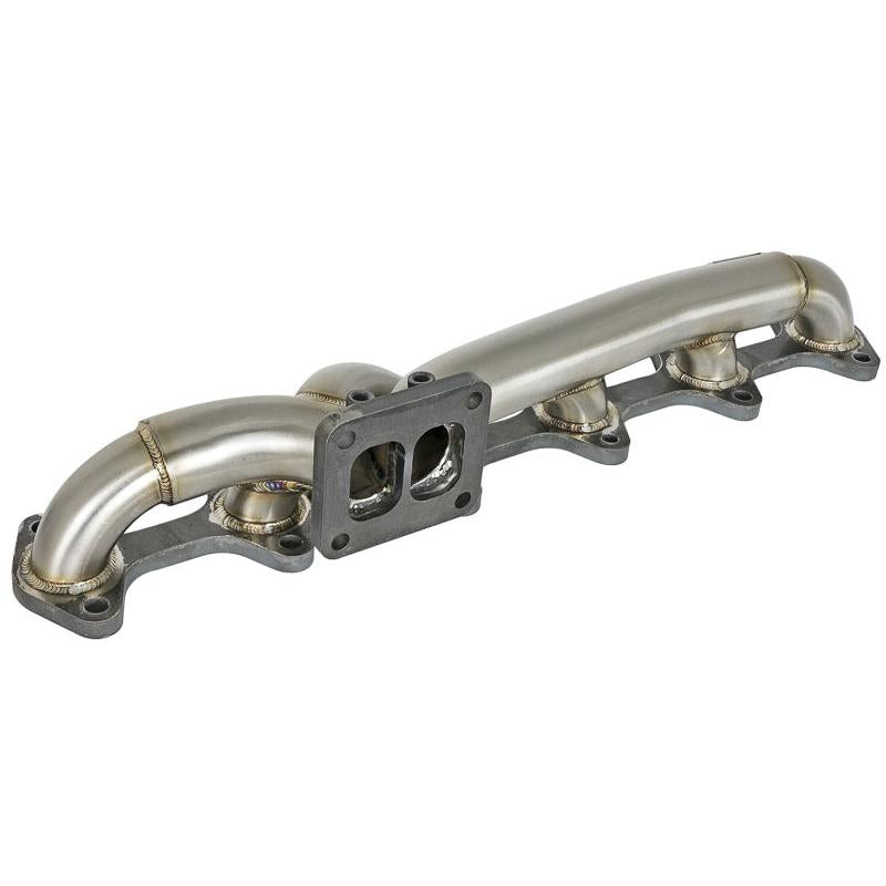 aFe Twisted Steel Header w/ T4 Turbo Manifold 03-07 Dodge Diesel L6-5.9L-SR1 Performance
