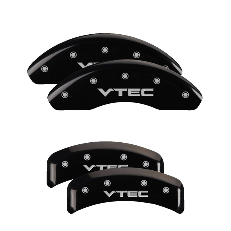 MGP Aluminum Brake Caliper Covers for Lexus GS Series * Black with Silver Engraving, Set of 4