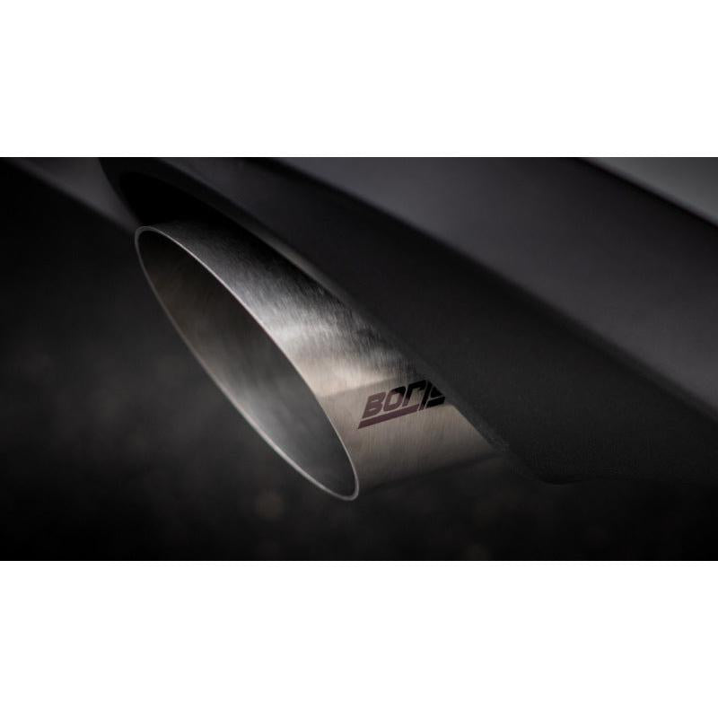 Borla 22-23 Volkswagen Golf GTI 2.0L AT/MT 3inch S-Type Cat-Back Exhaust - 4in Brushed SS Tips