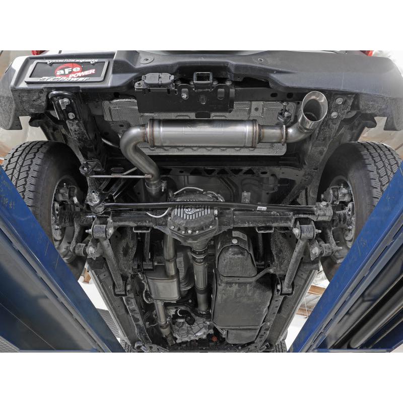 aFe Apollo GT 3in 409 SS Cat-Back Exhaust 2021 Ford Bronco L4-2.3L (t)/V6-2.7L (tt) w/ Black Tip