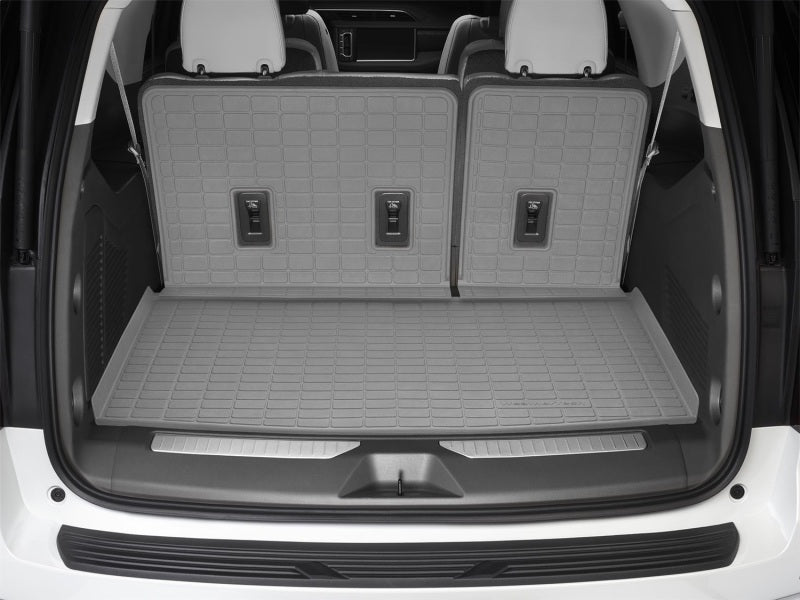 WeatherTech SeatBack Cargo Liner HP for GMC Yukon XL, Cadillac Escalade ESV, Chevrolet Suburban – Grey