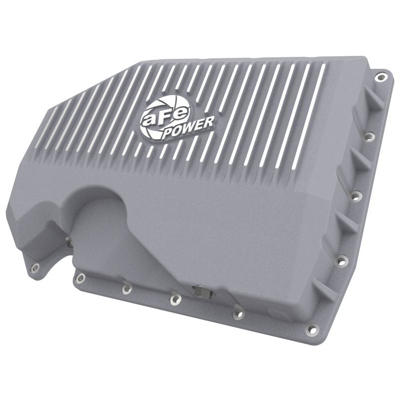 aFe 05-19 VW 1.8L/2.0L w/o Oil Sensor Engine Oil Pan Raw POWER Street Series w/ Machined Fins-SR1 Performance