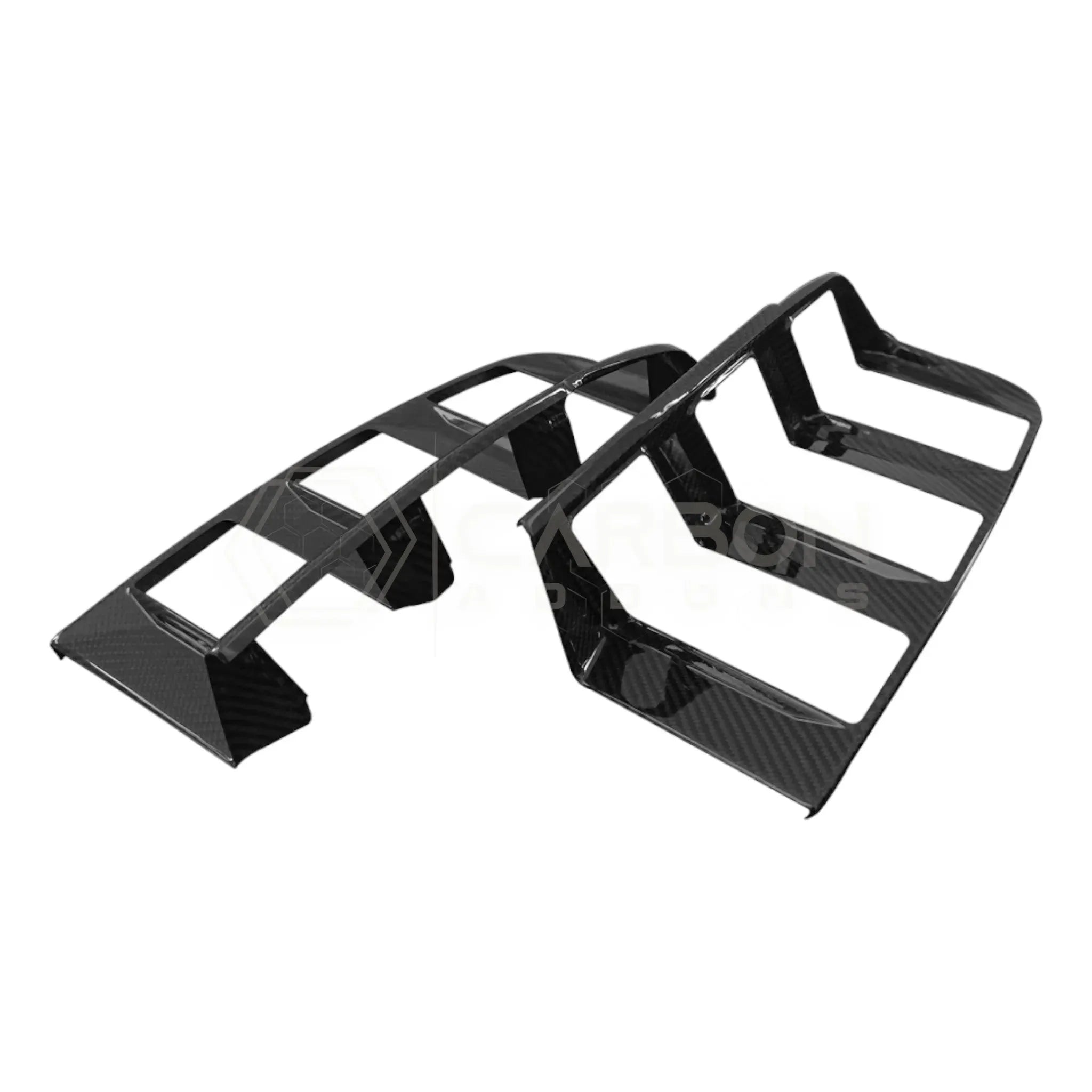 2024+ S650 Mustang Hard Carbon Fiber Taillight Trim Cover