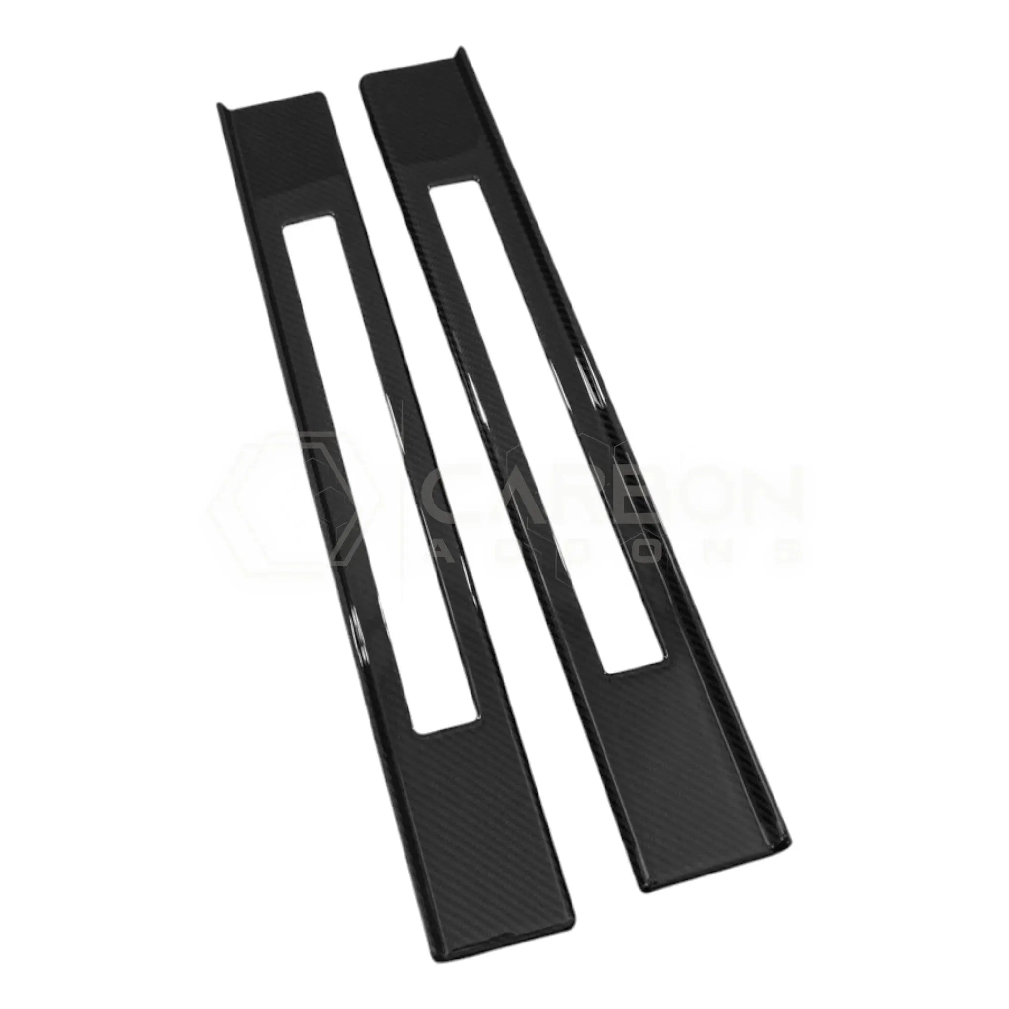 2024+ S650 Mustang Hard Carbon Fiber Door Sills Trim Cover