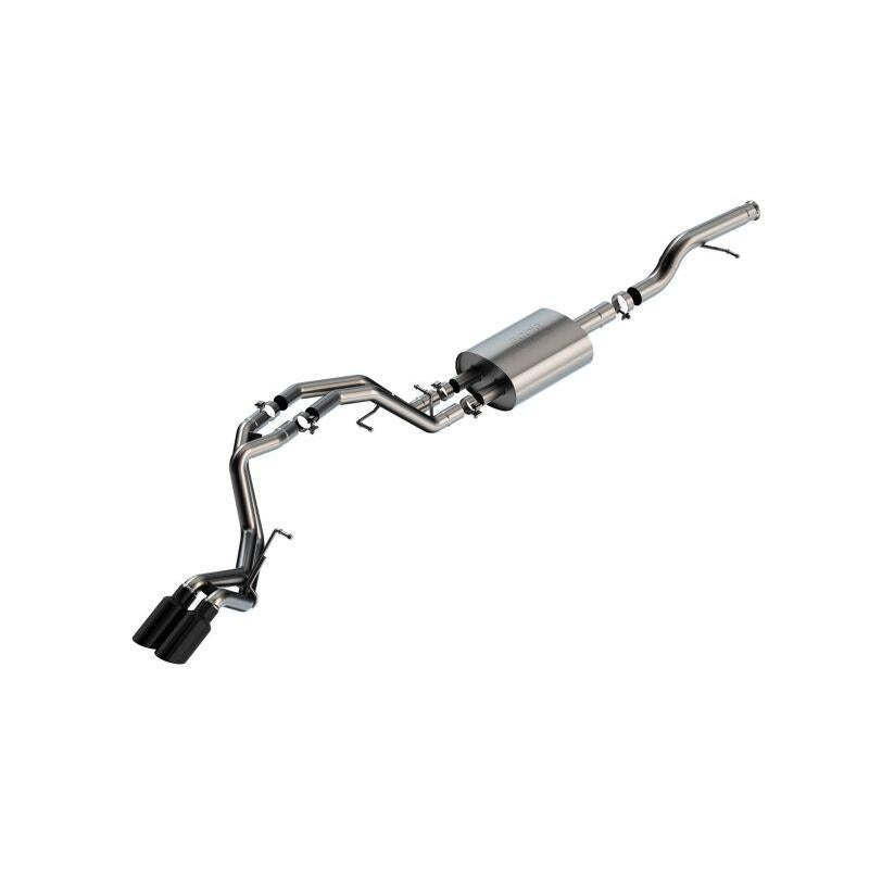 Borla 21-22 Chevrolet Tahoe 5.3L V8 AT 2/4WD Touring Cat-Back Exhaust (Black Chrome)