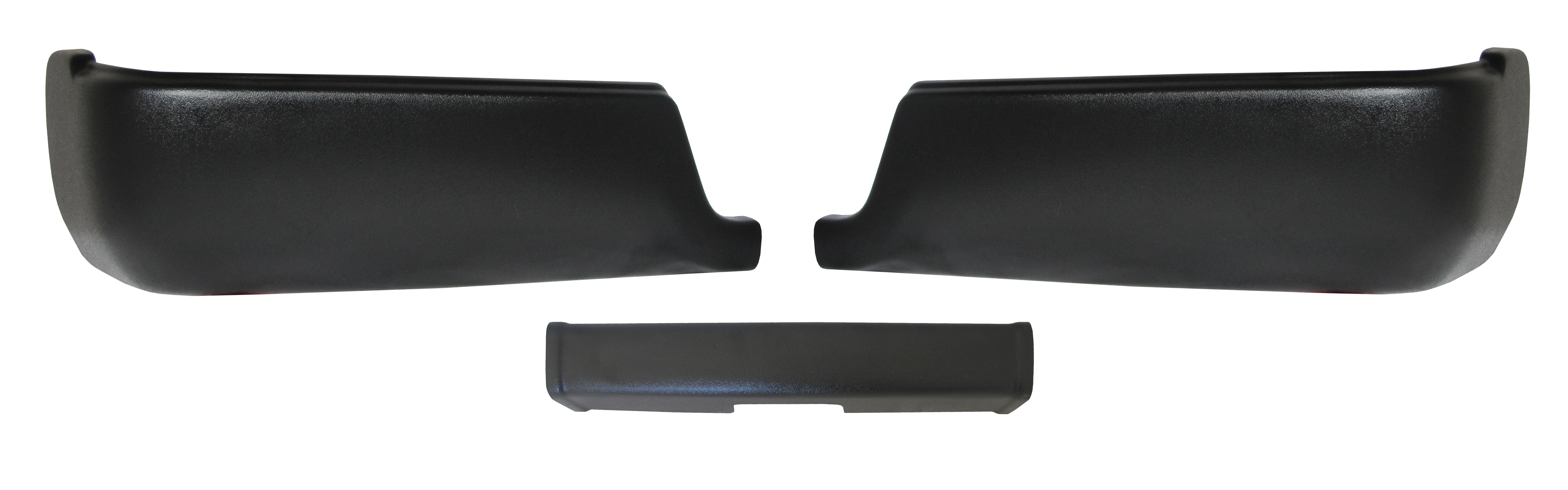 2009-2018 Ram - Rear BUMPERSHELLZ™ - Chrome Delete Truck Bumper Caps