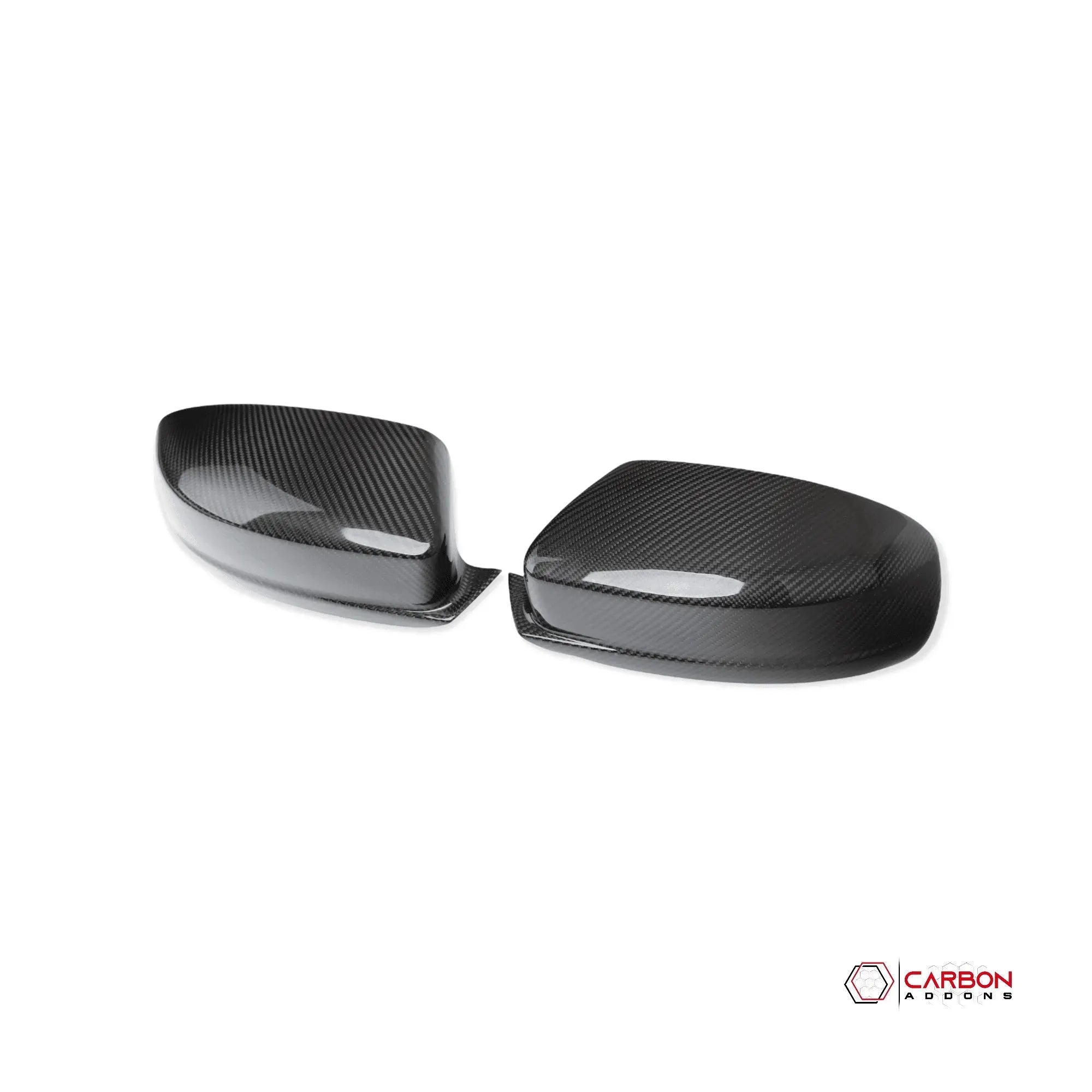 2011-2023 Dodge Charger Chrysler 300 Real Carbon Fiber Exterior Mirror Covers - carbonaddons Carbon Fiber Parts, Accessories, Upgrades, Mods