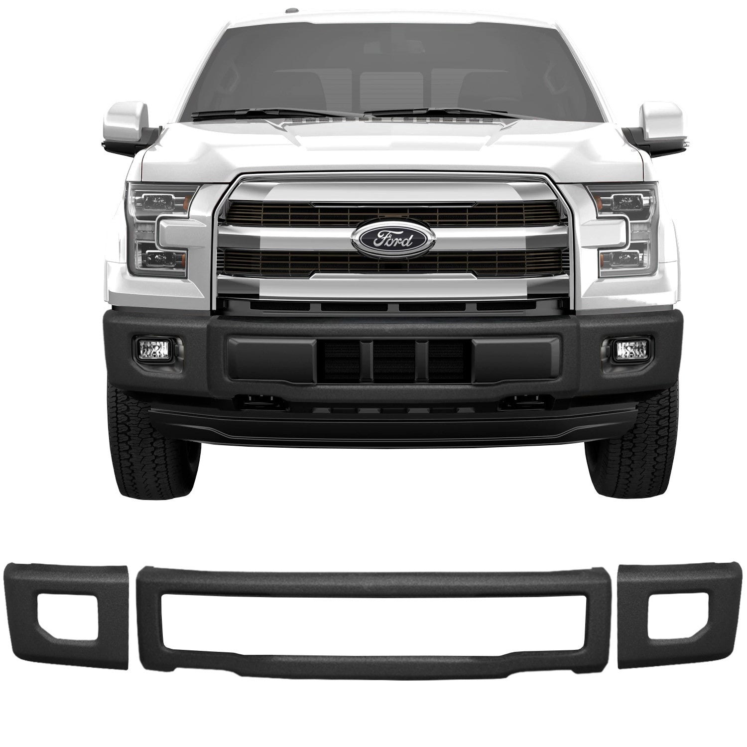 2015-2017 Ford F-150 Front Bumper Covers