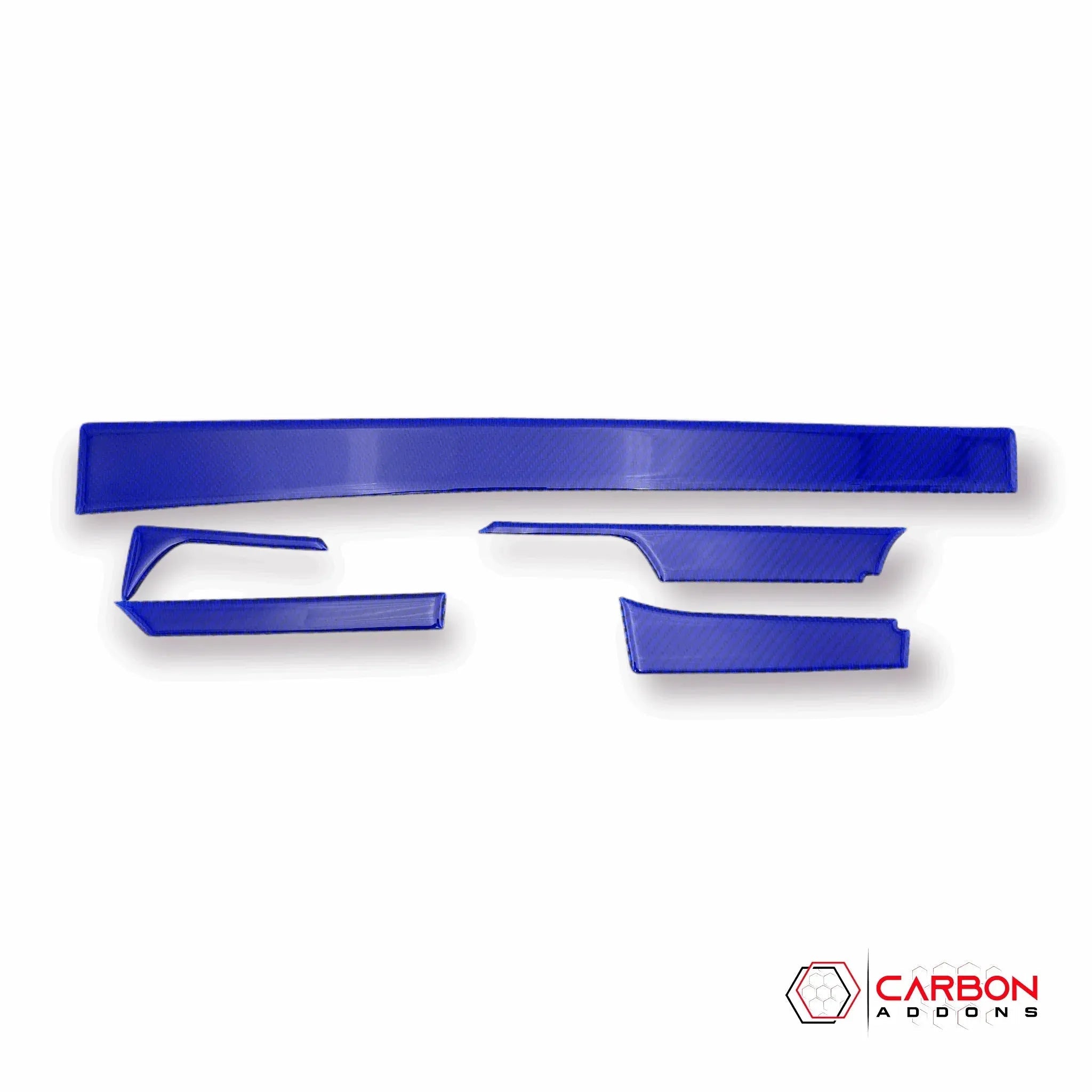 2016-2024 Camaro Real Carbon Fiber Lower Dashboard Overlay - carbonaddons Carbon Fiber Parts, Accessories, Upgrades, Mods