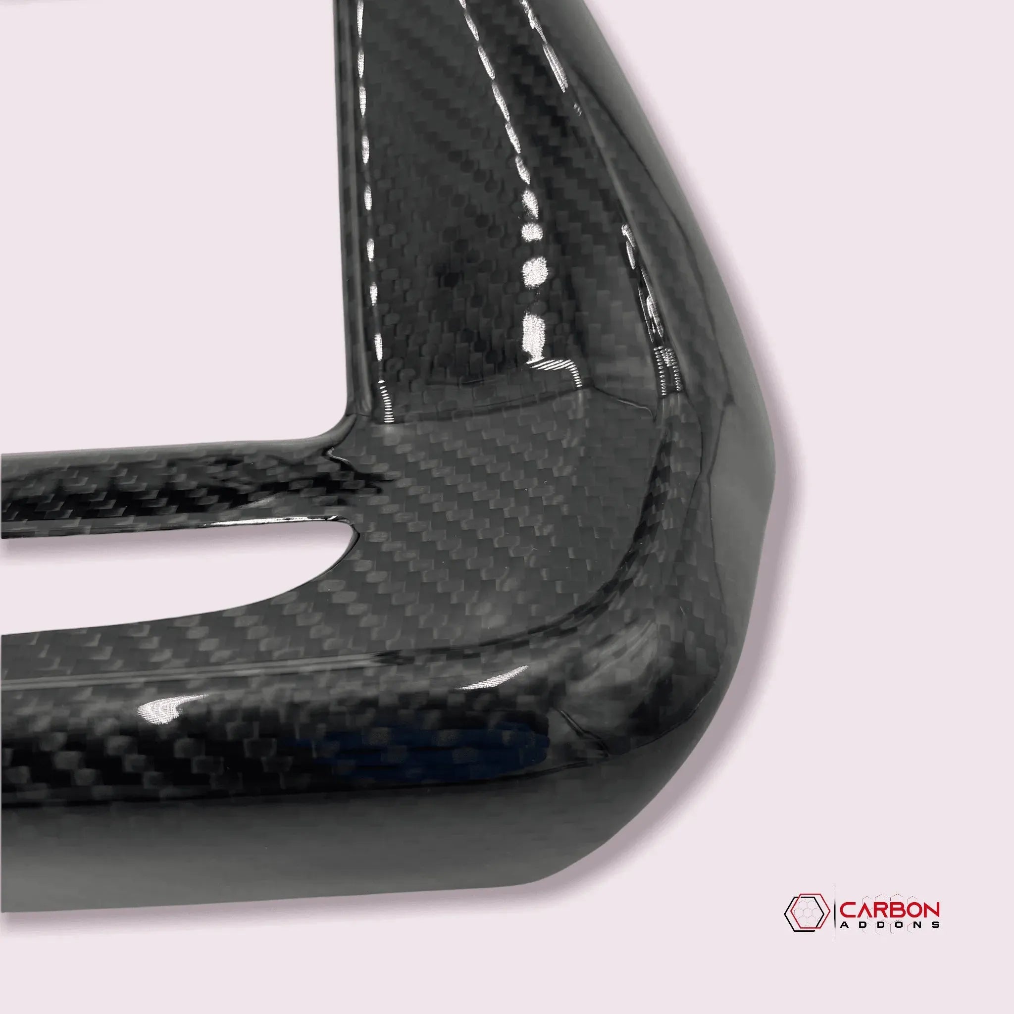 2016-2024 Chevy Camaro Carbon Fiber Infotainment Radio Screen Trim Cover - carbonaddons Carbon Fiber Parts, Accessories, Upgrades, Mods