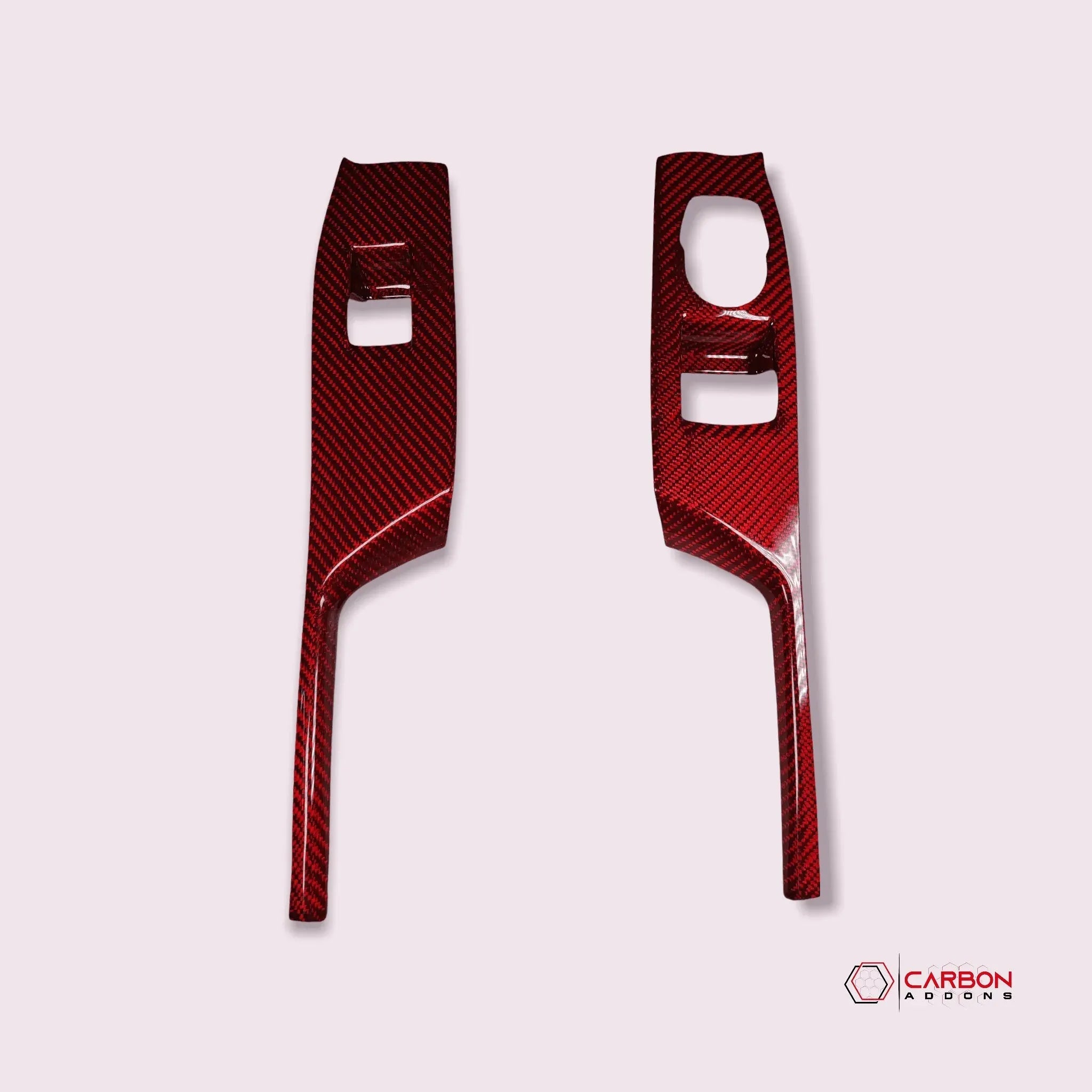 2016–2024 Camaro Real Carbon Fiber Window Switch Covers - carbonaddons Carbon Fiber Parts, Accessories, Upgrades, Mods