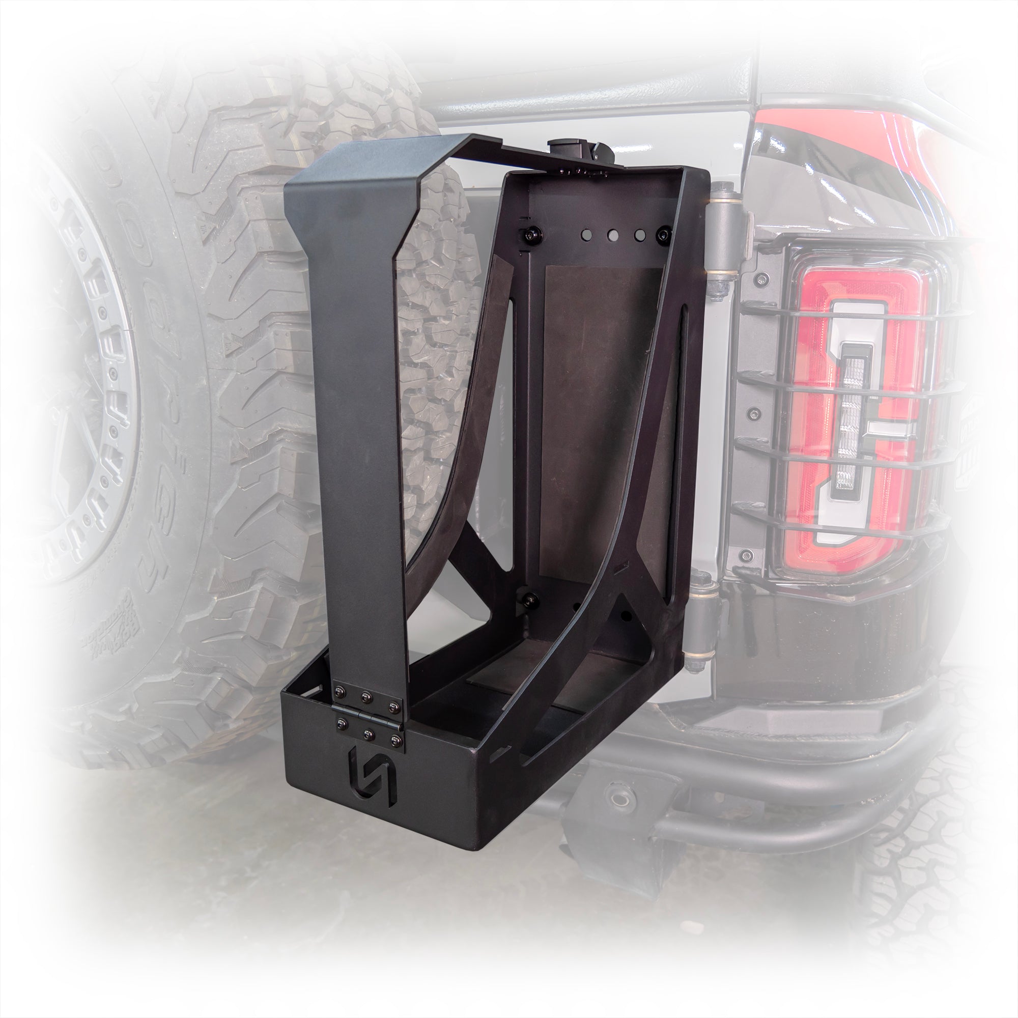 2021+ Ford Bronco Tailgate Jerry Gas Can Mount