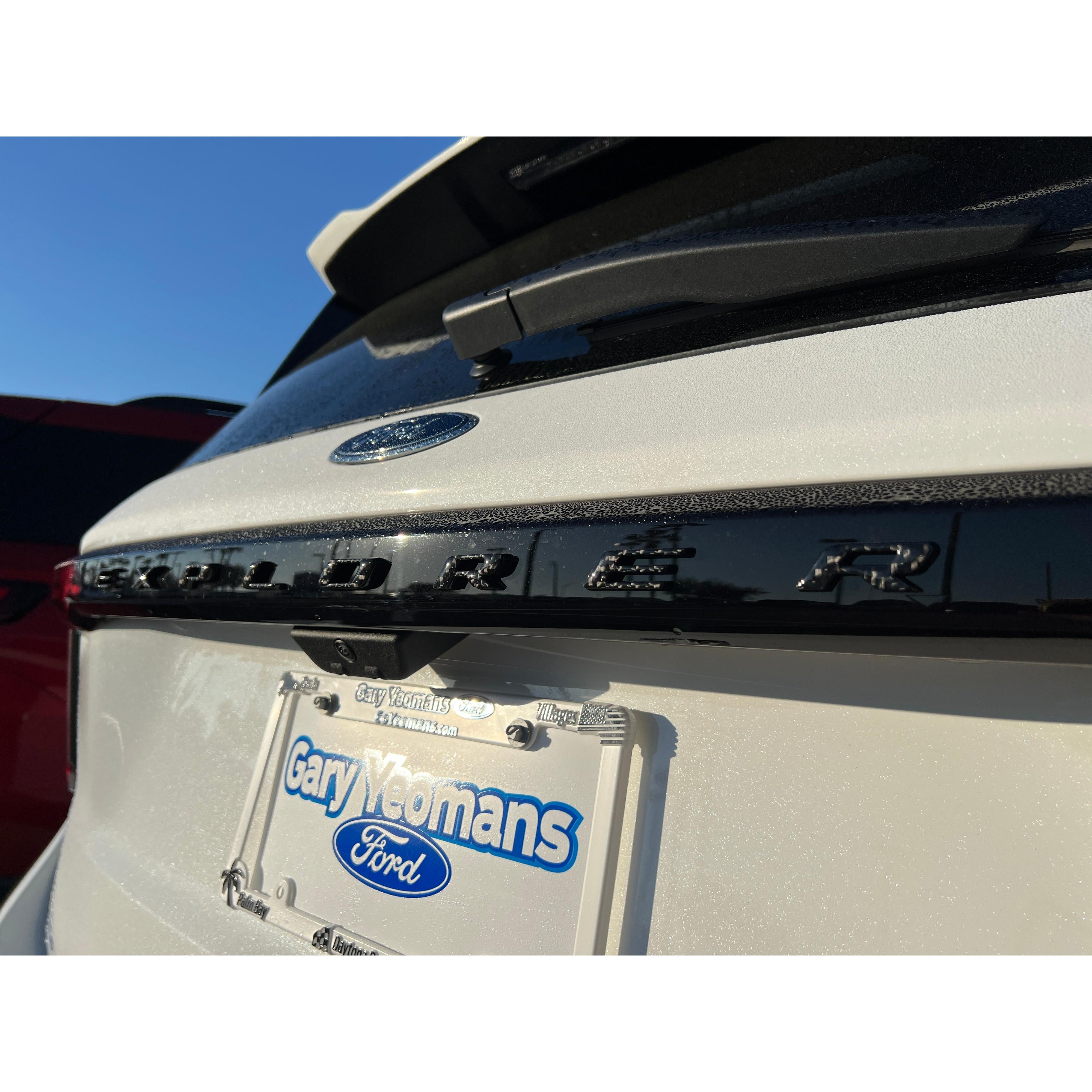 Liftgate Letter Overlays Fits 2025-2026 Ford Explorer