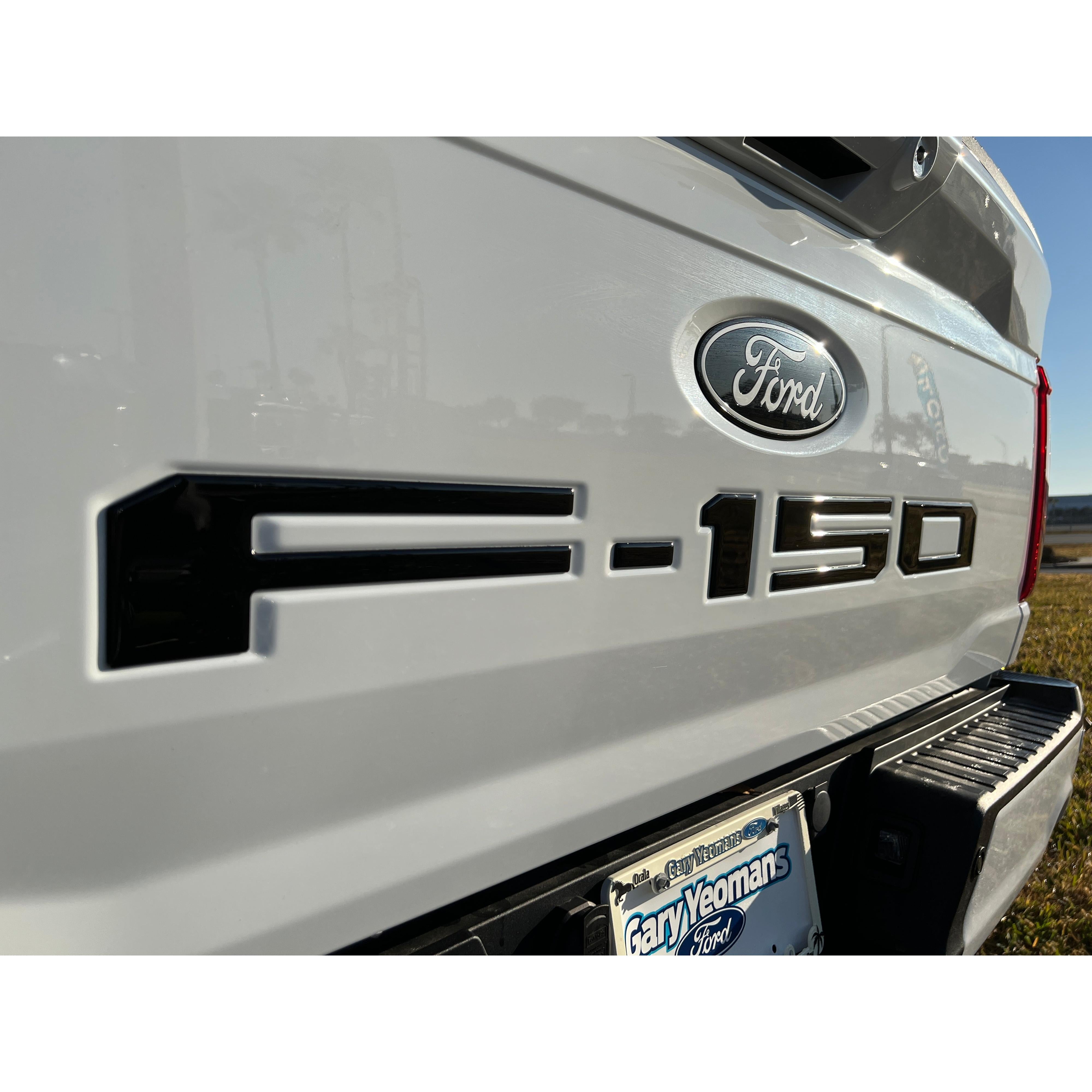 Tailgate Letter Inserts Fits 2021-2026 Ford F-150