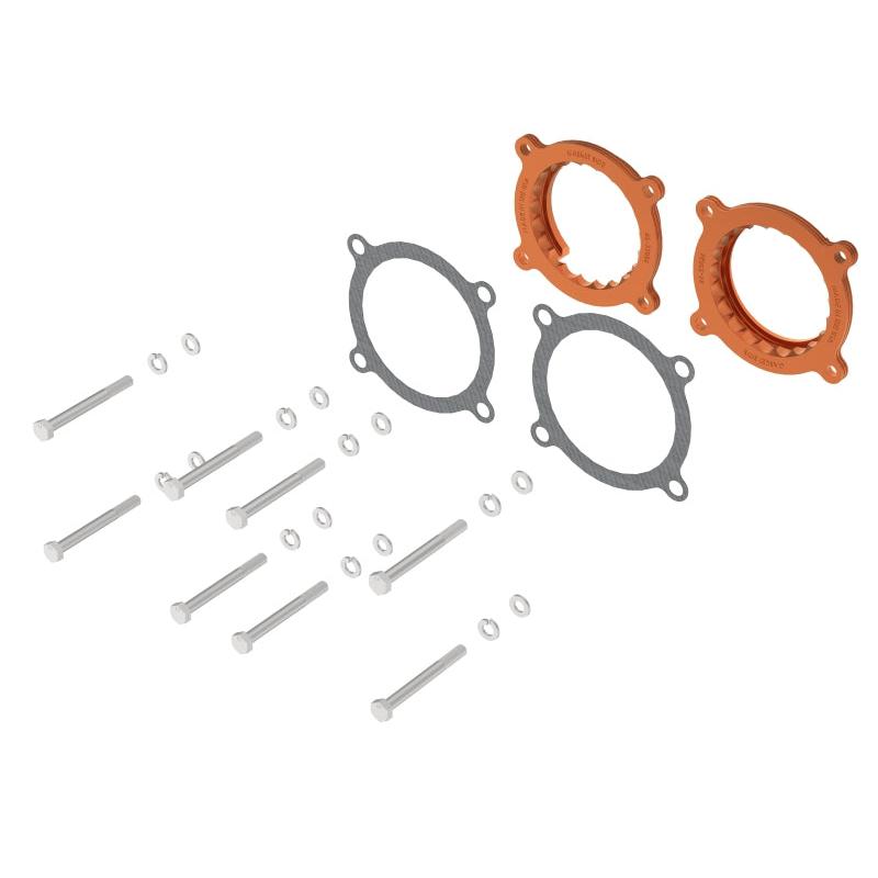aFe 2024 Ford Mustang GT/ 2024 Ford Mustang Dark Horse V8 5.0L Silver Bullet Throttle Body Spacer-SR1 Performance