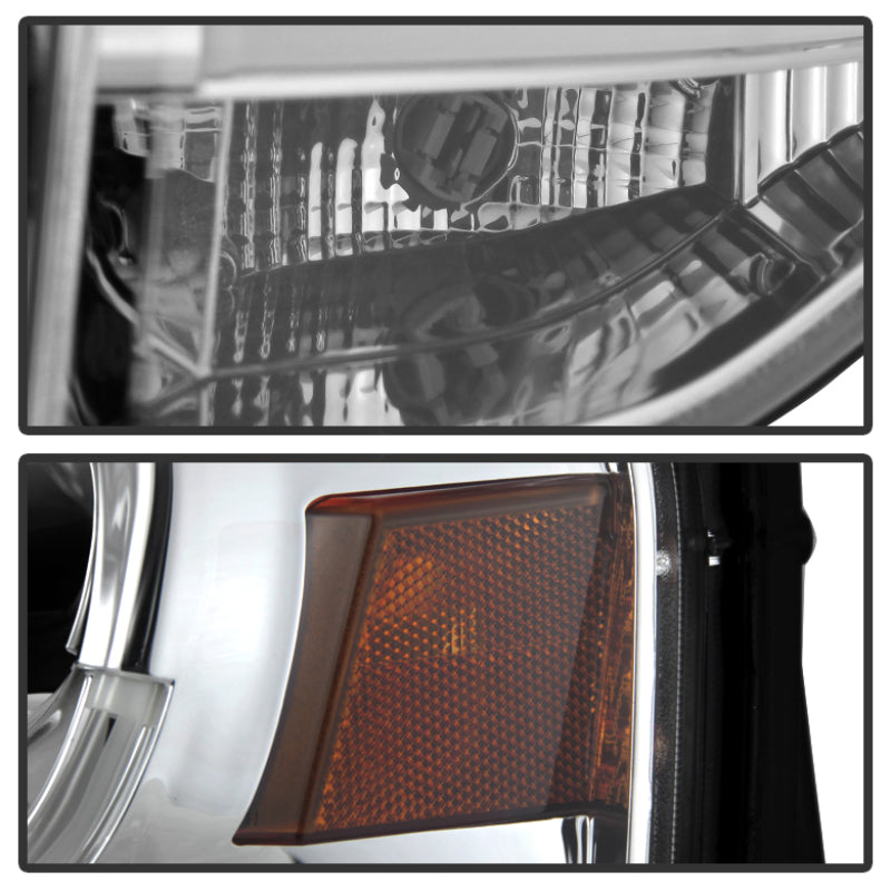 Spyder Ford Expedition 07-13 Projector Headlights Light Tube DRL Chrm PRO-YD-FE07-LTDRL-C-SR1 Performance