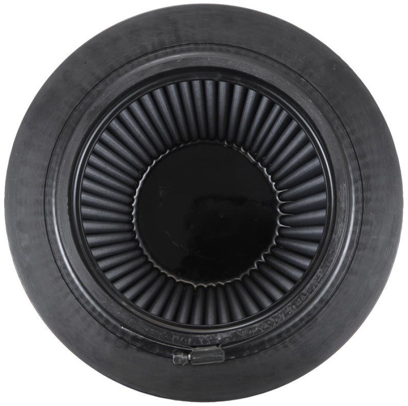 K&N Universal Rubber Filter-Round Tapered 6in Flange ID x 9in Base OD x 6.625in Top OD x 7.5in H-SR1 Performance