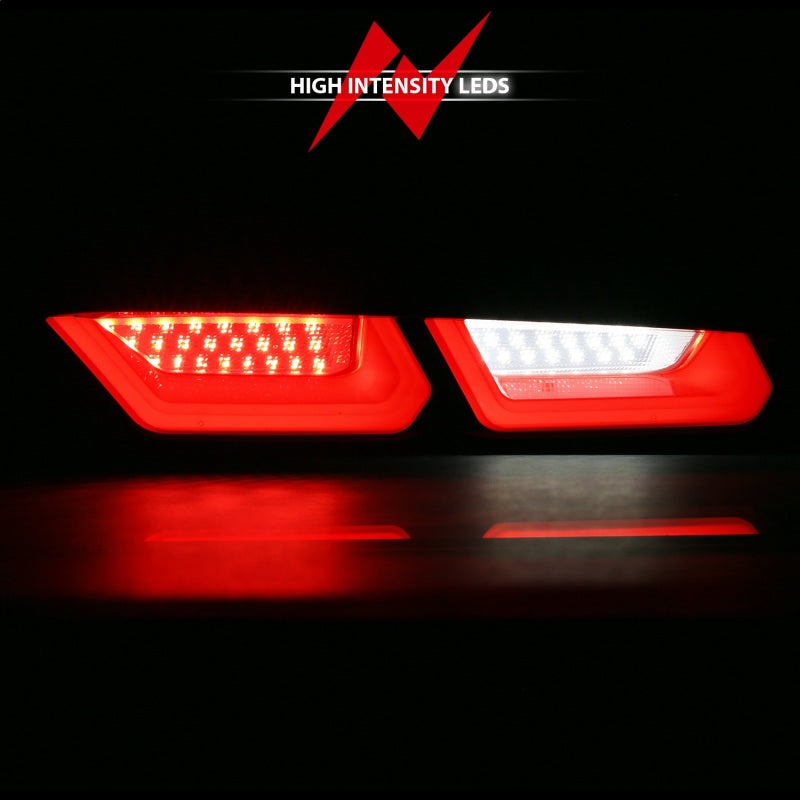 ANZO 2016-2018 Chevrolet Camaro L.E.D T.L Red/Clear-SR1 Performance