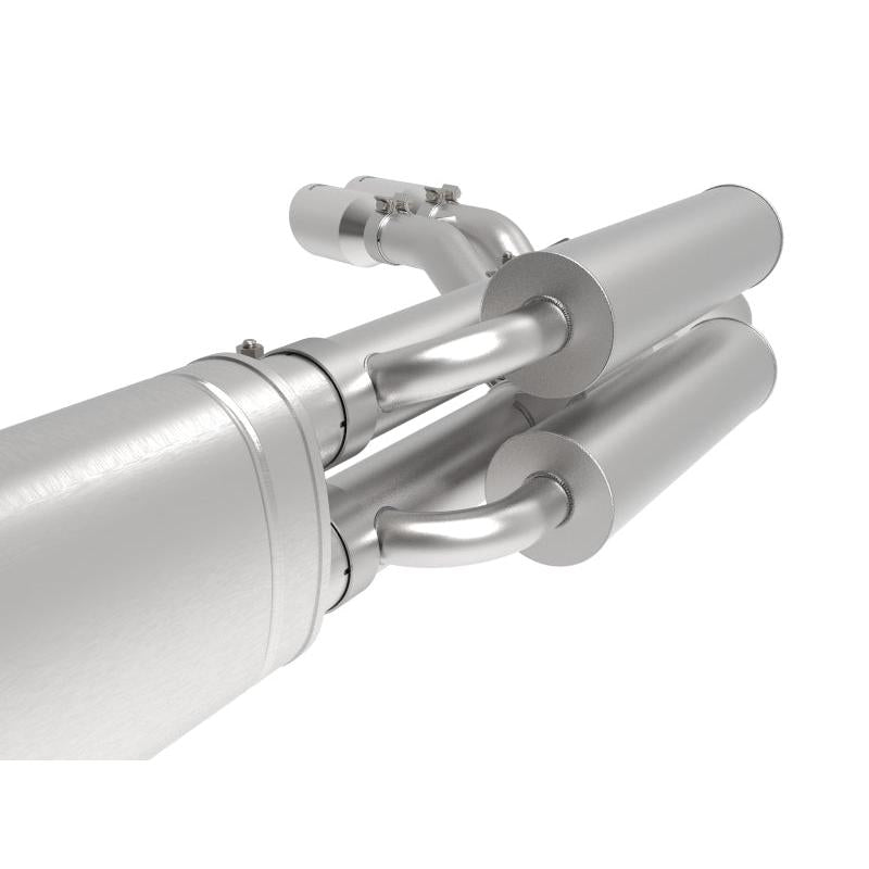 aFe Rebel Series 3in 409 SS Cat-Back Exhaust w/ Polish Tips 17-20 Ford F-250 V8 6.2L-SR1 Performance