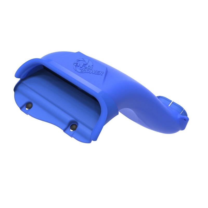aFe Rapid Induction Dynamic Air Scoop 2021+ Ford F-150V6/V8 - Blue-SR1 Performance