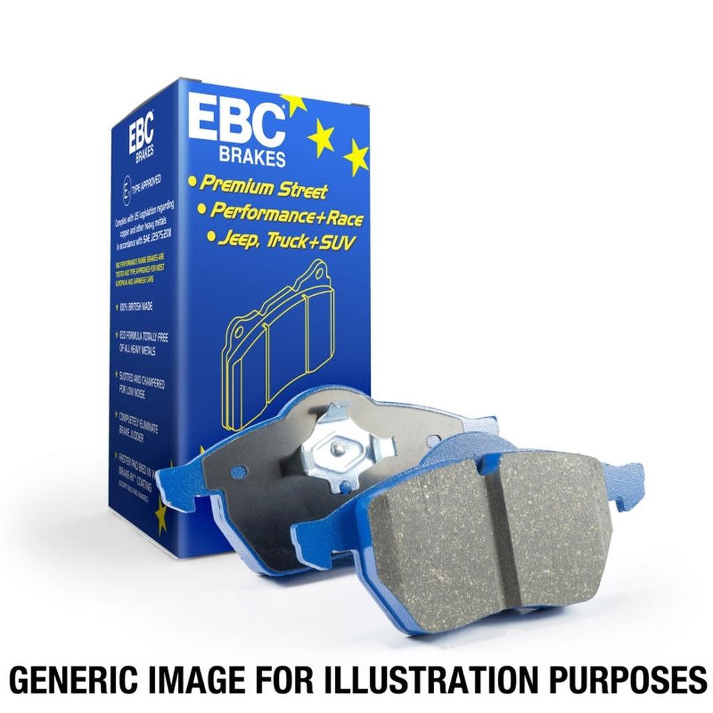 EBC Bluestuff NDX Rear Brake Pads for Hyundai Veloster 2019-2022 – High Friction Sport and Race Performance