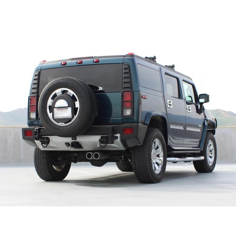 aFe Power MACHForce XP Exhaust System Cat-Back 409 Stainless Steel 07-08 Hummer H2 V8 6.0L/6.2L-SR1 Performance