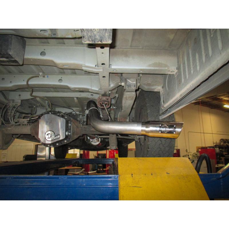 aFe Vulcan Series 3.5in 409 SS Cat-Back Exhaust 13-19 Ford Transit V6 3.5L (TT) w/ Black Tips-SR1 Performance
