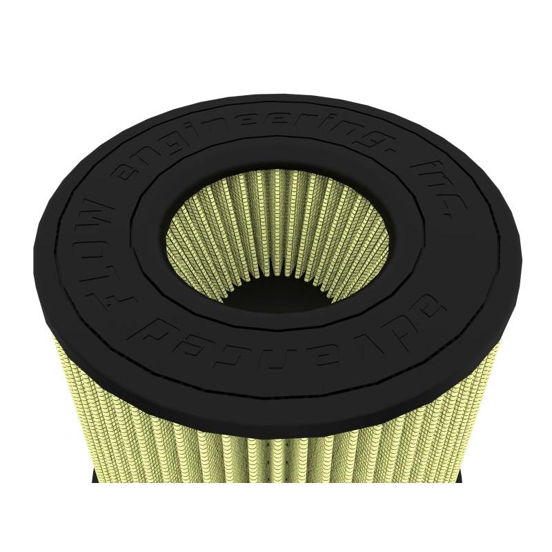 aFe MagnumFLOW Pro GUARD 7 Universal Filter 3.3in F 8in B(Inverted) 8in T(Inverted 3.5in) 8in H-SR1 Performance