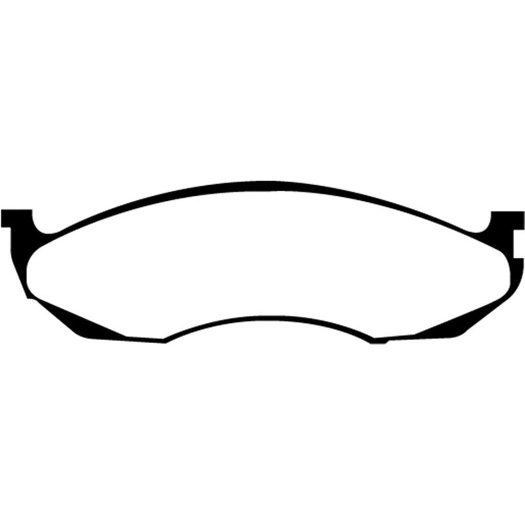 EBC Yellowstuff Front Brake Pads for Jeep Cherokee 1990-1996 – High-Performance Street and Track Use