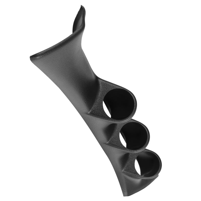 Autometer 95-99 Mitsubishi Eclipse / Eagle Talon (excl Convertible) Black Triple 52mm Pillar Pod-SR1 Performance