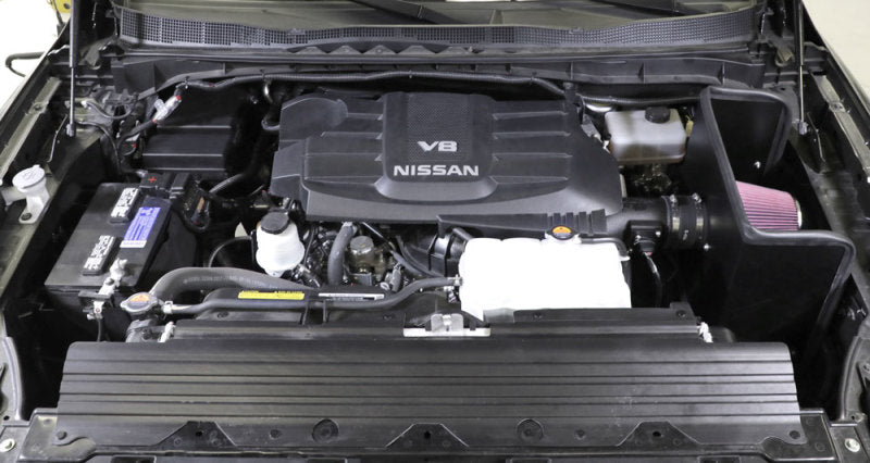 K&N 17-18 Nissan Titan XD V8 5.6L Aircharger Performance Intake-SR1 Performance